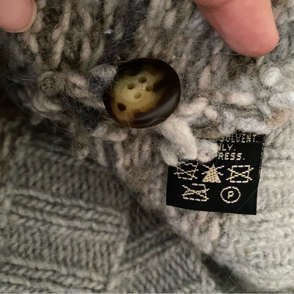 Vintage Eddie Bauer Nanaimo Handknit Sweater L - Picture 5 of 5